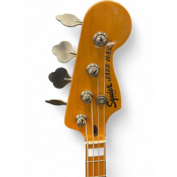 Used Squier Classic Vibe 70s Jazz Bass Natural Electric Bass Guitar