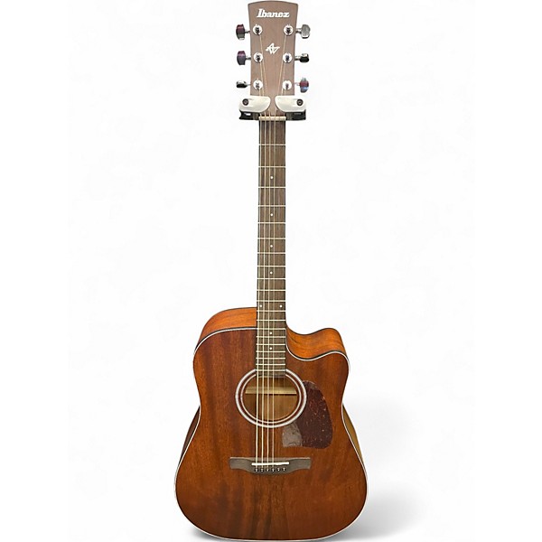Used Ibanez AW54CE Mahogany Acoustic Electric Guitar