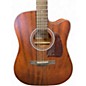 Used Ibanez AW54CE Mahogany Acoustic Electric Guitar