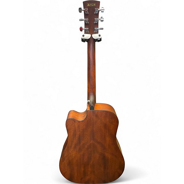 Used Ibanez AW54CE Mahogany Acoustic Electric Guitar