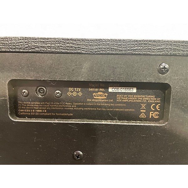 Used VOX Valvetronix VT20X 20W 1x8 Guitar Combo Amp