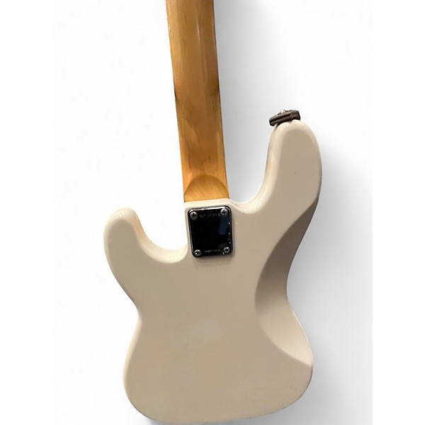 Used Squier Precision Bass Alpine White Electric Bass Guitar