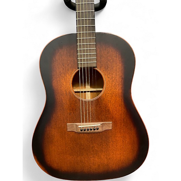Used Martin DSS-15M Worn Brown Acoustic Guitar