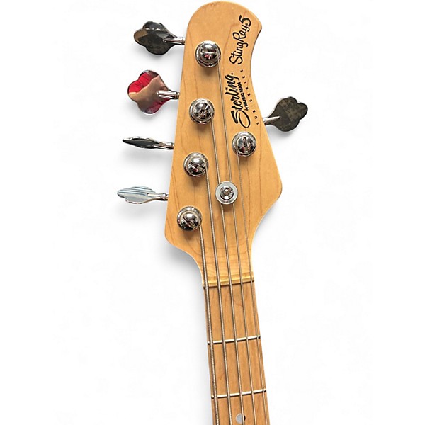 Used Sterling by Music Man Ray5 5 String 2 Color Sunburst Electric Bass Guitar