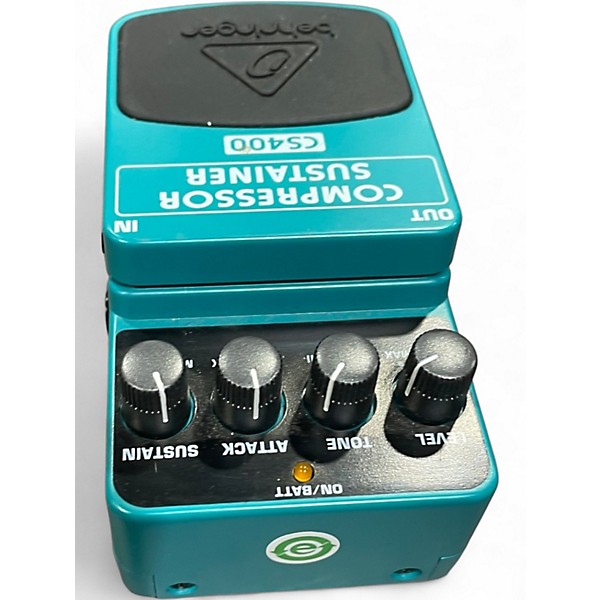 Used Behringer CS400 Compressor Sustainer Effect Pedal