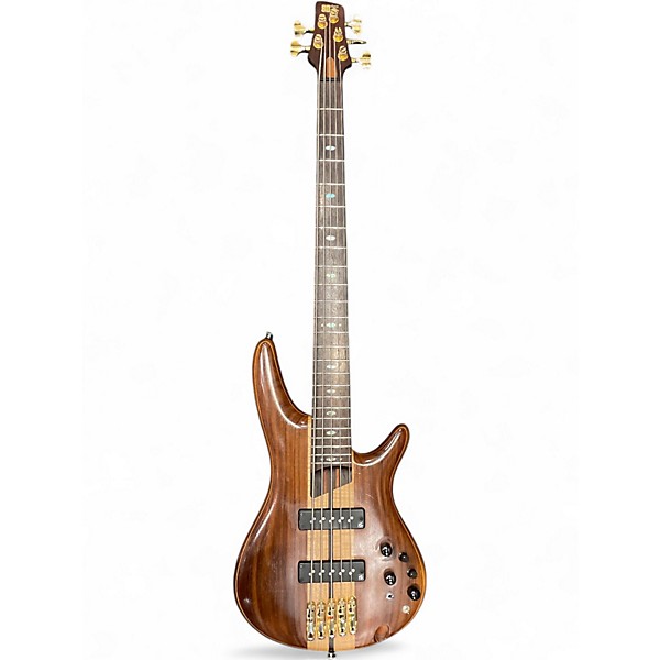 Used Ibanez SR1355 DUAL MOCHA BURST FLAT Electric Bass Guitar