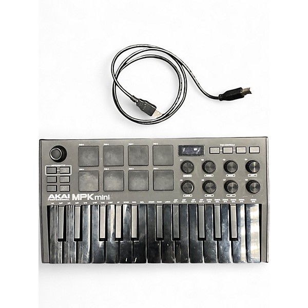 Used Akai Professional mpkminii MIDI Controller