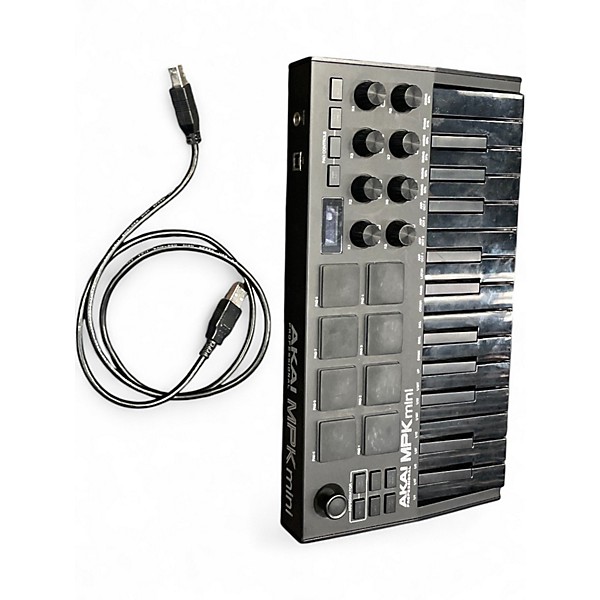 Used Akai Professional mpkminii MIDI Controller
