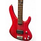 Used 1990s Washburn XB-900 Trans Red Electric Bass Guitar