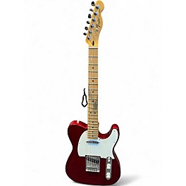 Used Fender Standard Telecaster Candy Apple Red Solid Body Electric Guitar