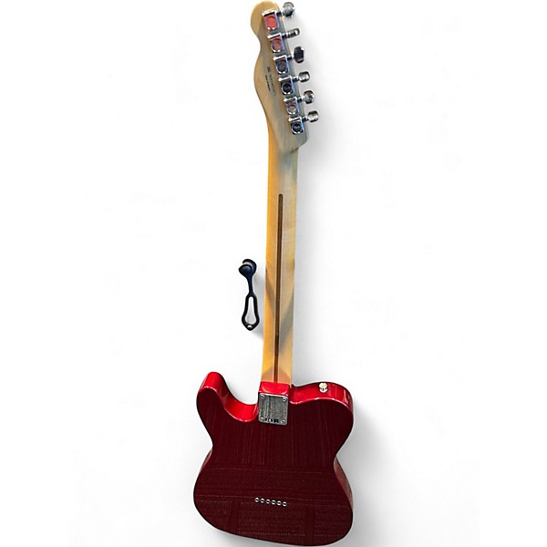 Used Fender Standard Telecaster Candy Apple Red Solid Body Electric Guitar