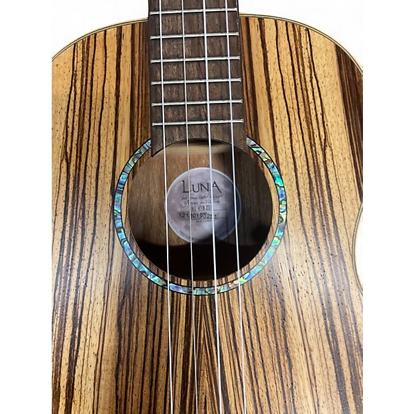 Used Luna HTB ZEB Natural Ukulele