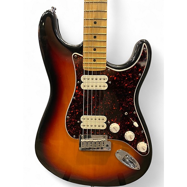 Used Fender 1993 Big Apple Strat 2 Tone Sunburst Solid Body Electric Guitar