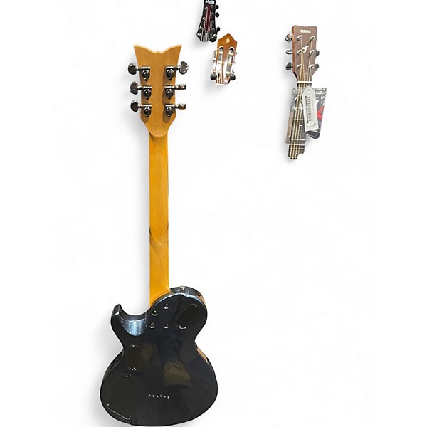 Used Schecter Guitar Research damien solo elite Blue Solid Body Electric Guitar