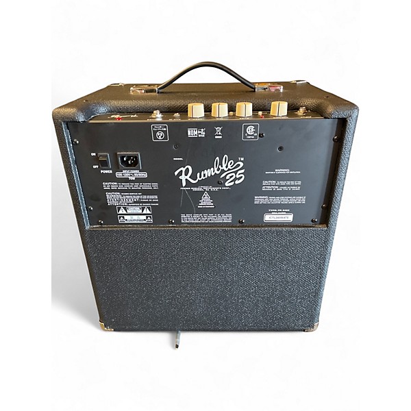Used Fender Rumble 25 25W 1x8 Bass Combo Amp
