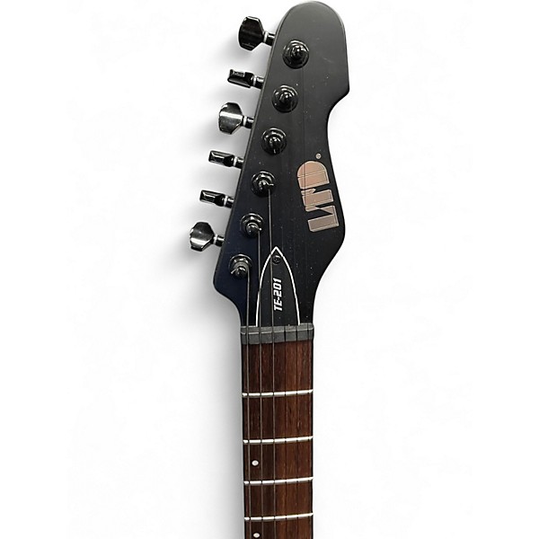 Used ESP LTD TE201 Black Solid Body Electric Guitar
