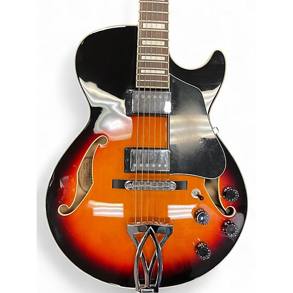 Used Ibanez AG75 Artcore 3 Color Sunburst Hollow Body Electric Guitar
