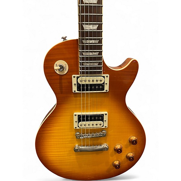 Used Epiphone Les Paul Standard Pro 2 Color Sunburst Solid Body Electric Guitar