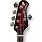Used Ernie Ball Music Man Stingray HH 5 String RED SPARKLE BURST Electric Bass Guitar