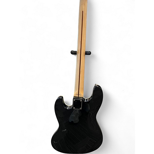 Used Fender Aerodyne Jazz Bass Black Electric Bass Guitar