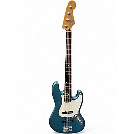 Used Fender Standard Jazz Bass Blue Electric Bass Guitar