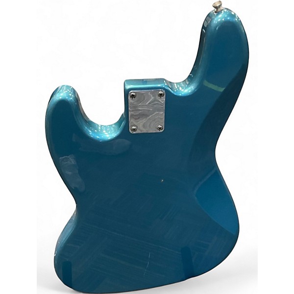 Used Fender Standard Jazz Bass Blue Electric Bass Guitar