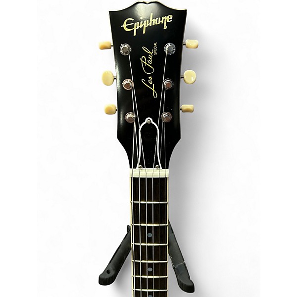 Used Epiphone INSPIRED BY GIBSON LES PAUL SPECIAL DOUBLE CUT TV Yellow Solid Body Electric Guitar