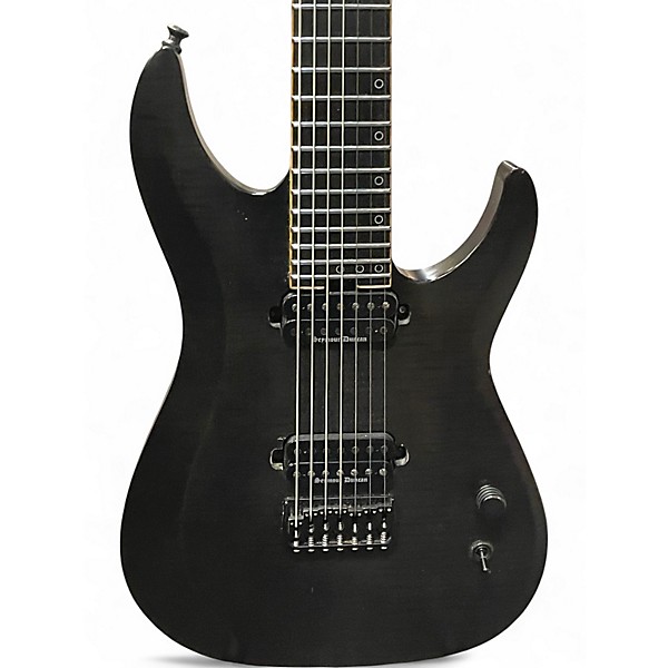 Used Schecter Guitar Research KEITH MERROW KM7 MII Trans Gray Solid Body Electric Guitar