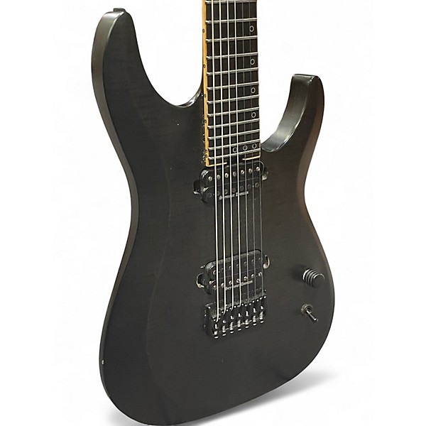 Used Schecter Guitar Research KEITH MERROW KM7 MII Trans Gray Solid Body Electric Guitar