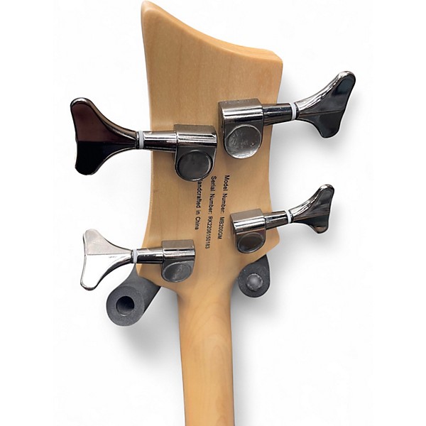 Used Mitchell MB200 Metal Gray Electric Bass Guitar