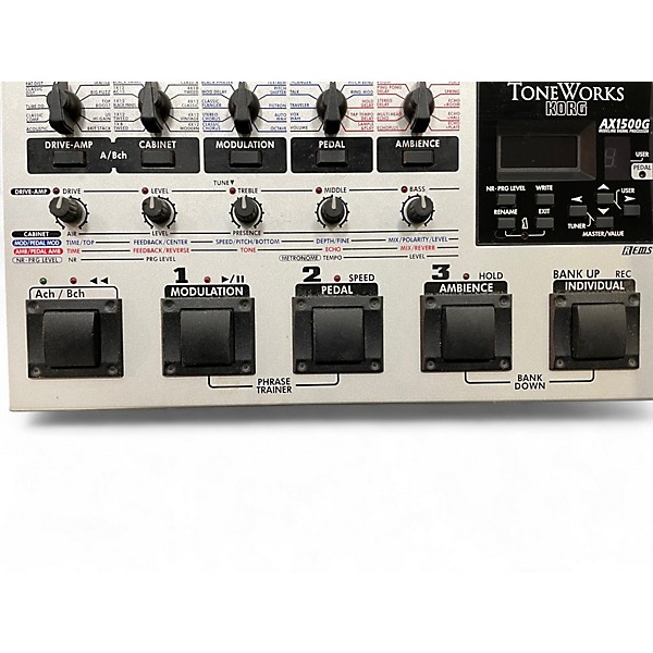 Used KORG AX1500G Effect Processor