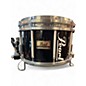 Used Pearl 13in MARCHING PERCUSSION Black Chrome Drum