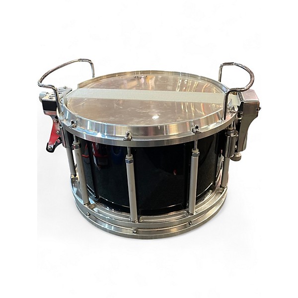 Used Pearl 13in MARCHING PERCUSSION Black Chrome Drum