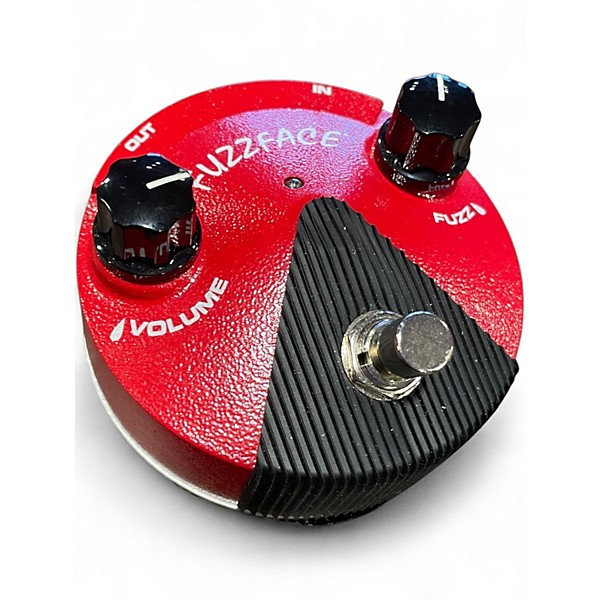Used Dunlop FFM2 Germanium Fuzz Face Mini Red Effect Pedal