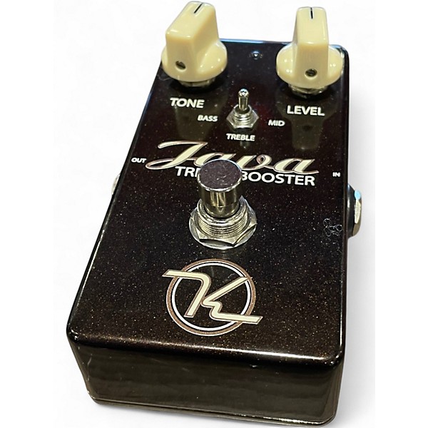 Used Keeley JAVA TREBLE BOOSTER Effect Pedal