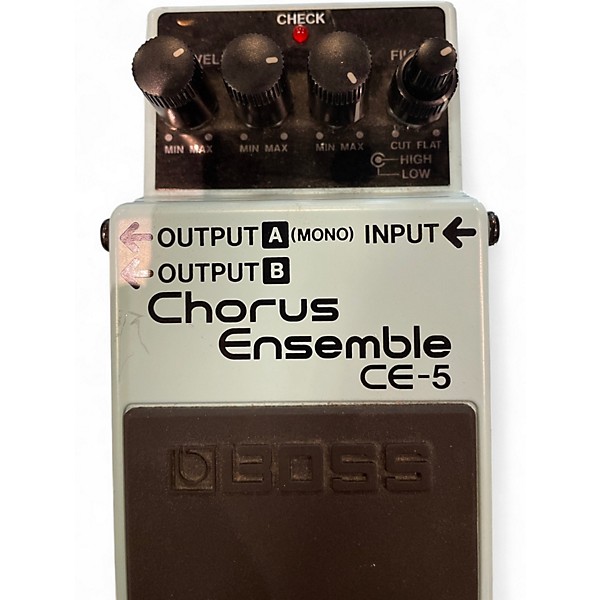 Used BOSS CE5 Chorus Ensemble Effect Pedal