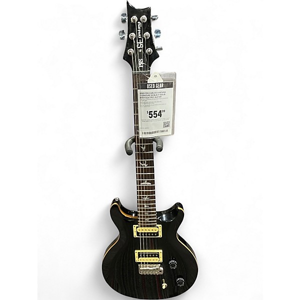 Used PRS Carlos Santana Signature SE Black Solid Body Electric Guitar