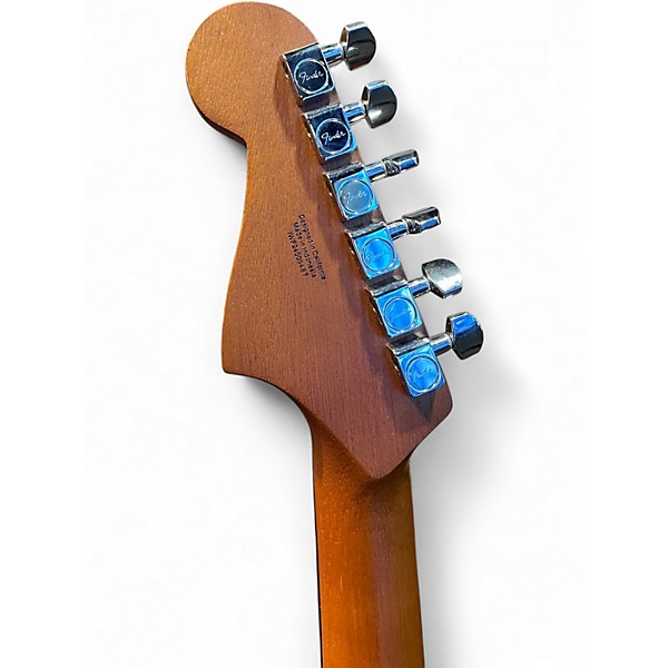 Used Fender Acoustasonic Standard Jazzmaster Black Hollow Body Electric Guitar