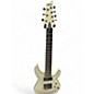 Used Schecter Guitar Research Demon 7 String White Solid Body Electric Guitar thumbnail