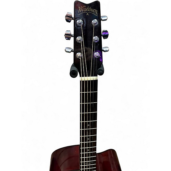 Used Washburn D12CE NATURAL Acoustic Electric Guitar