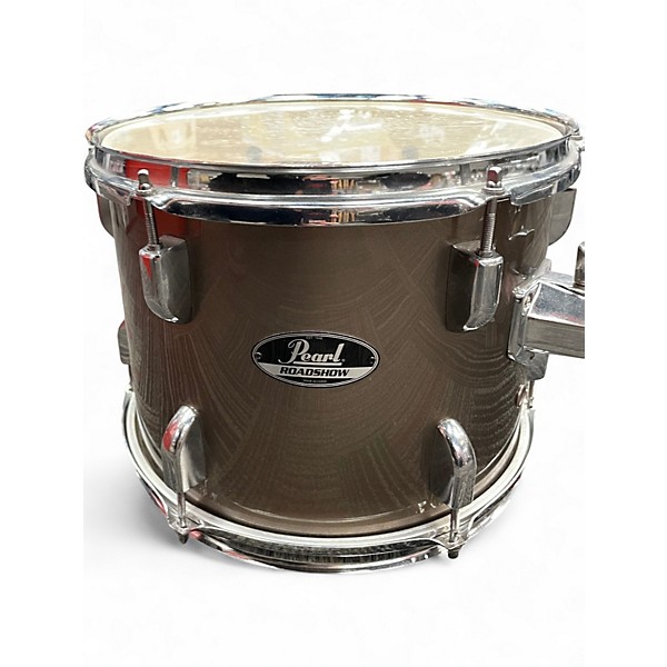 Used Pearl 5 Piece Roadshow  Brown Drum Kit