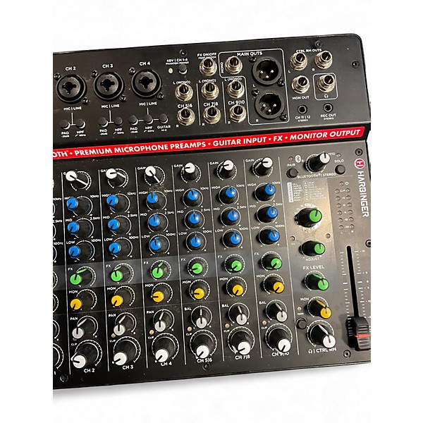 Used Harbinger LV12 Powered Mixer