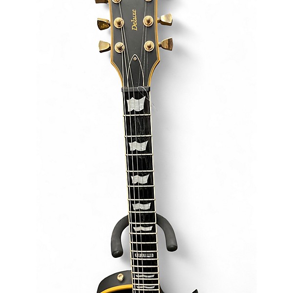 Used ESP LTD EC1000 Black and Yellow Solid Body Electric Guitar