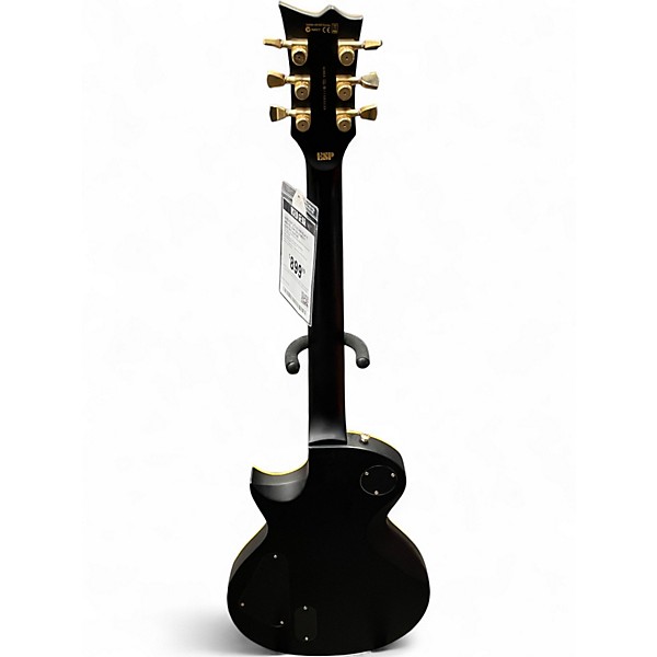 Used ESP LTD EC1000 Black and Yellow Solid Body Electric Guitar