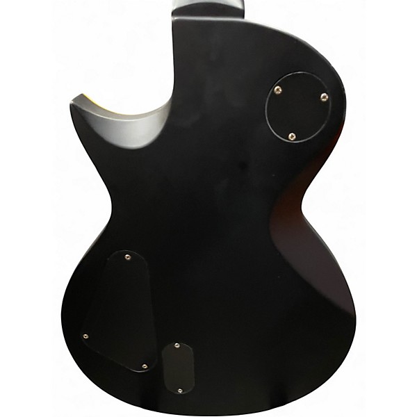 Used ESP LTD EC1000 Black and Yellow Solid Body Electric Guitar