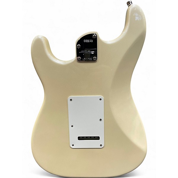 Used Fender Lincoln Brewster Stratocaster Olympic Pearl Solid Body Electric Guitar