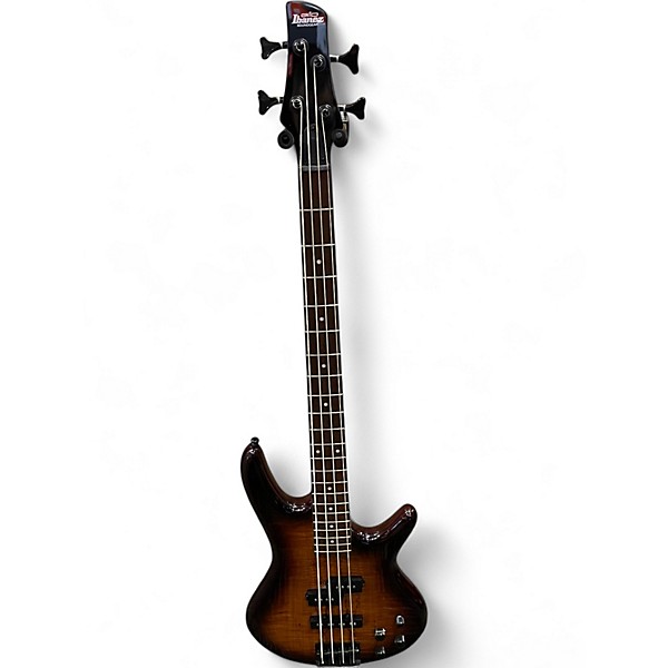 Used Ibanez GSR200SM Brown Electric Bass Guitar
