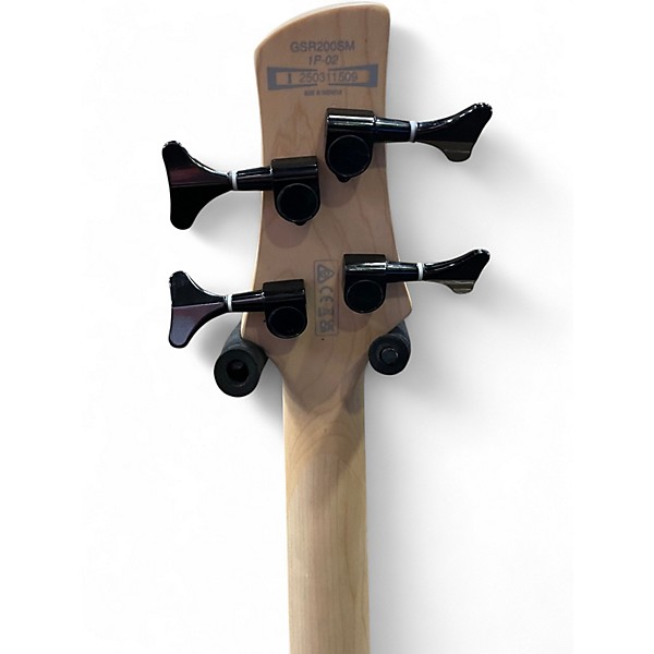 Used Ibanez GSR200SM Brown Electric Bass Guitar