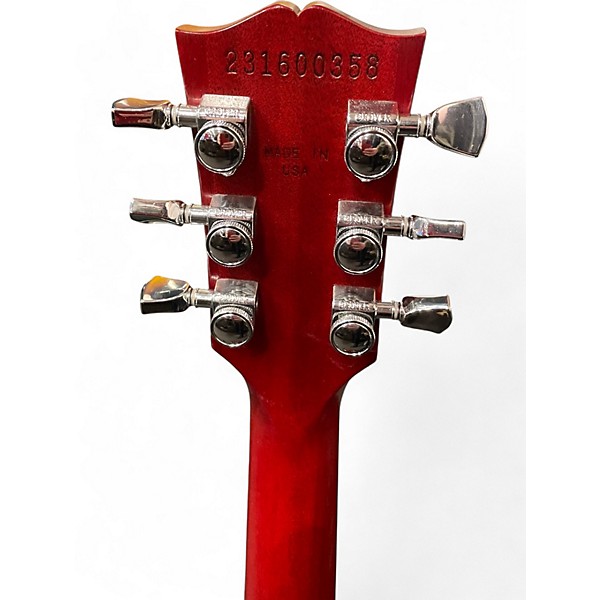 Used Gibson Les Paul Traditional Pro V Satin Wine Red Solid Body Electric Guitar