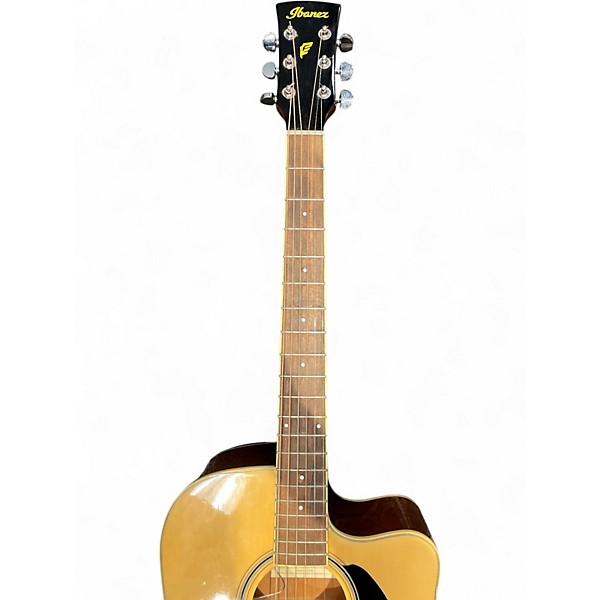 Used Ibanez PF15ECE Natural Acoustic Electric Guitar